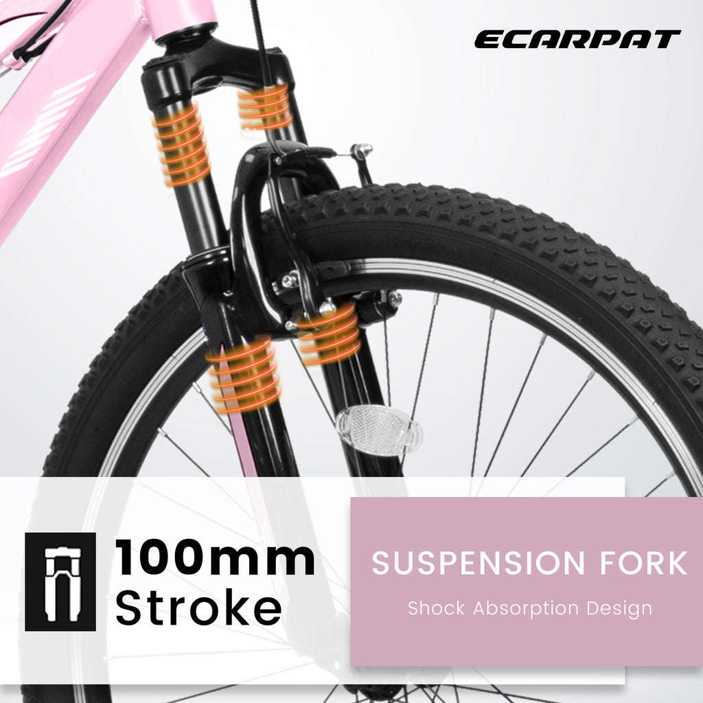 Pink Mountain Bike 24/26 Inch