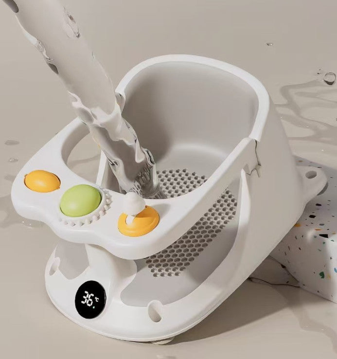 Baby Bath Seat with Temperature Display