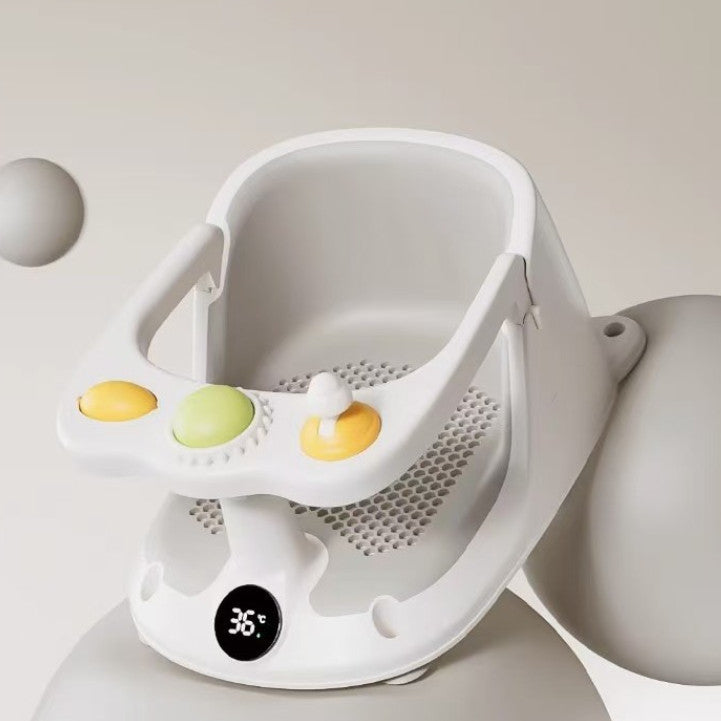 Baby Bath Seat with Temperature Display