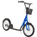 Youth Kick Scooter with 16" Inflatable Rubber Tires