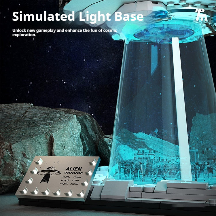 UFO Alien Spaceship Building Blocks
