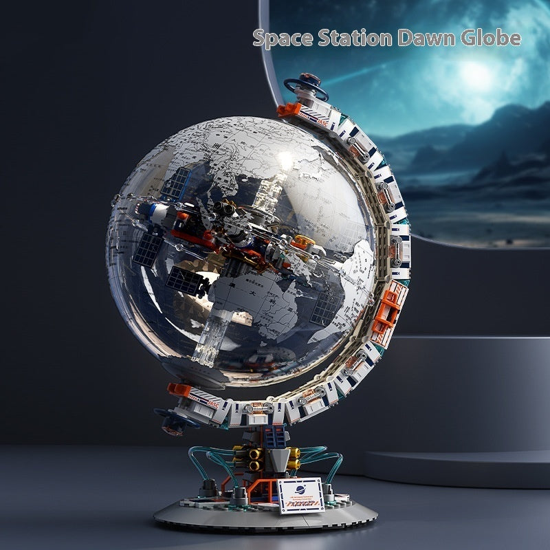 Space Dawn Earth Instrument Assembled Toy