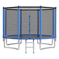 12FT Round Recreational Trampoline With Enclosure Net