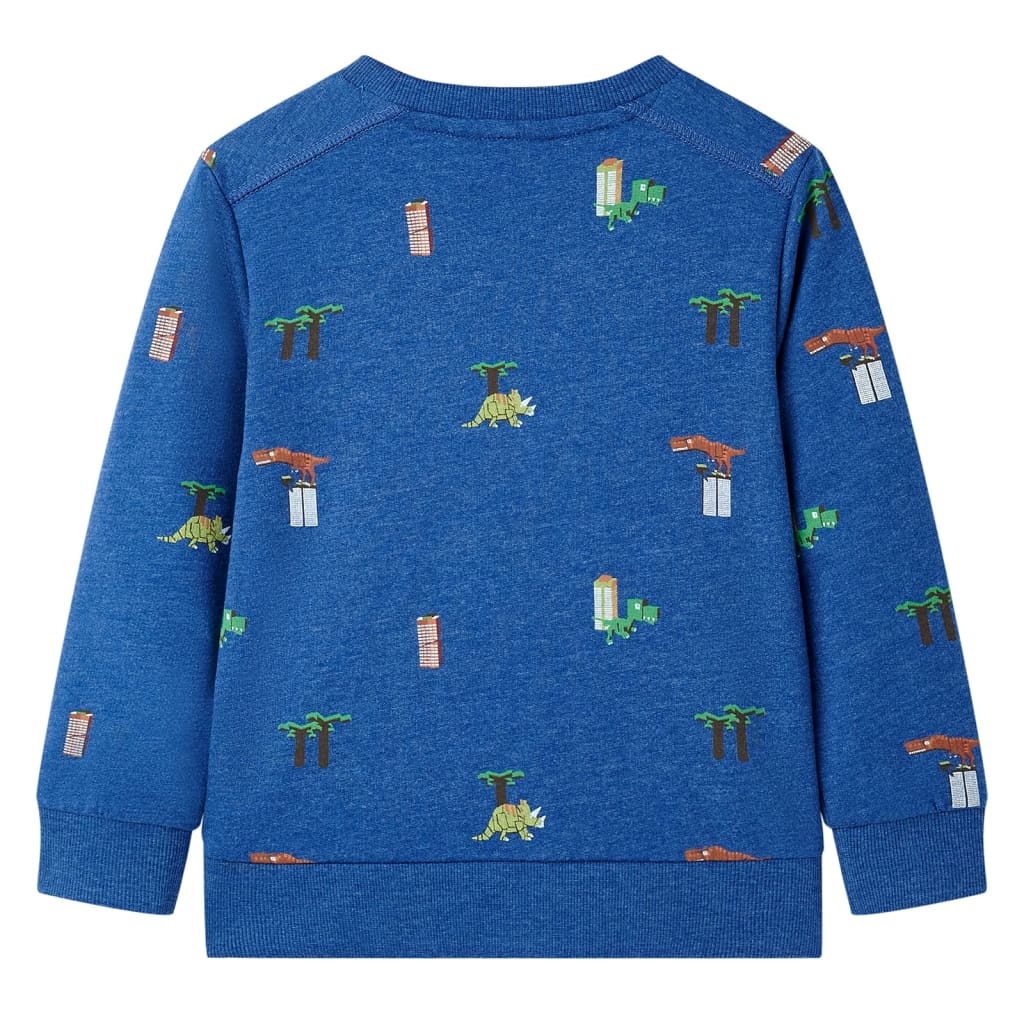 Children's Sweatshirt, Dark Blue Melange