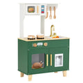 Kids Play Kitchen With Realistic Faucet & Ice Dispenser