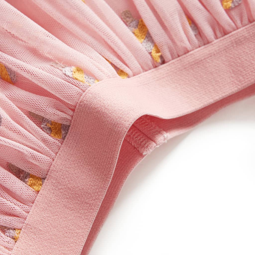 Children's skirt with tulle
