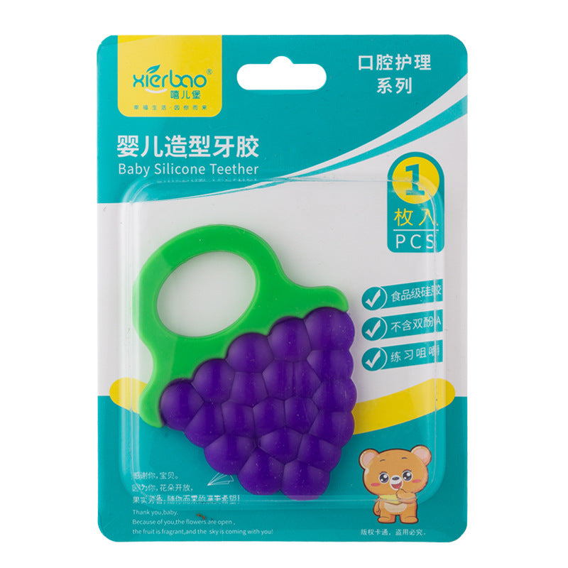Silicone Fruit Baby Teether