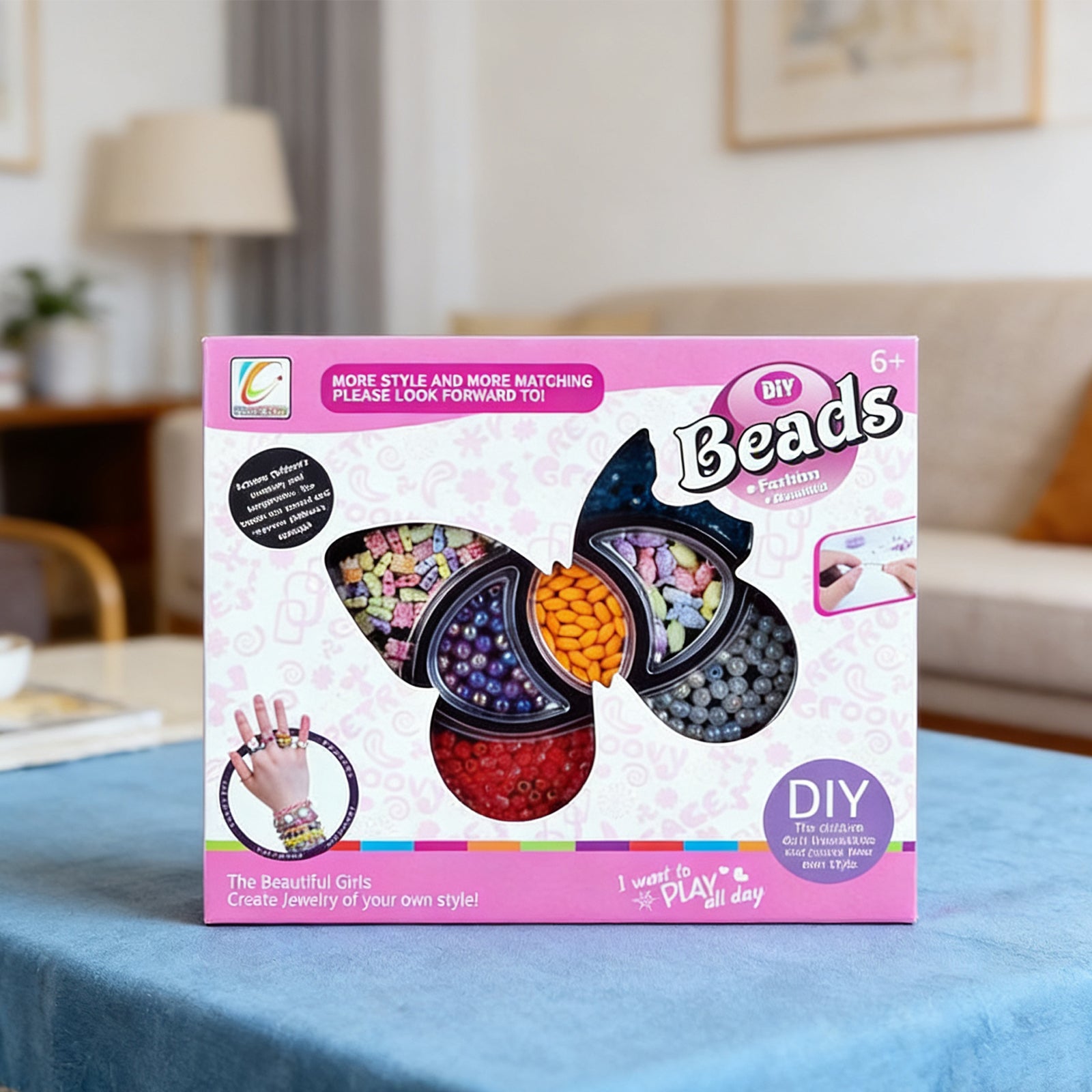 DIY Beads Jewelry Toy Set