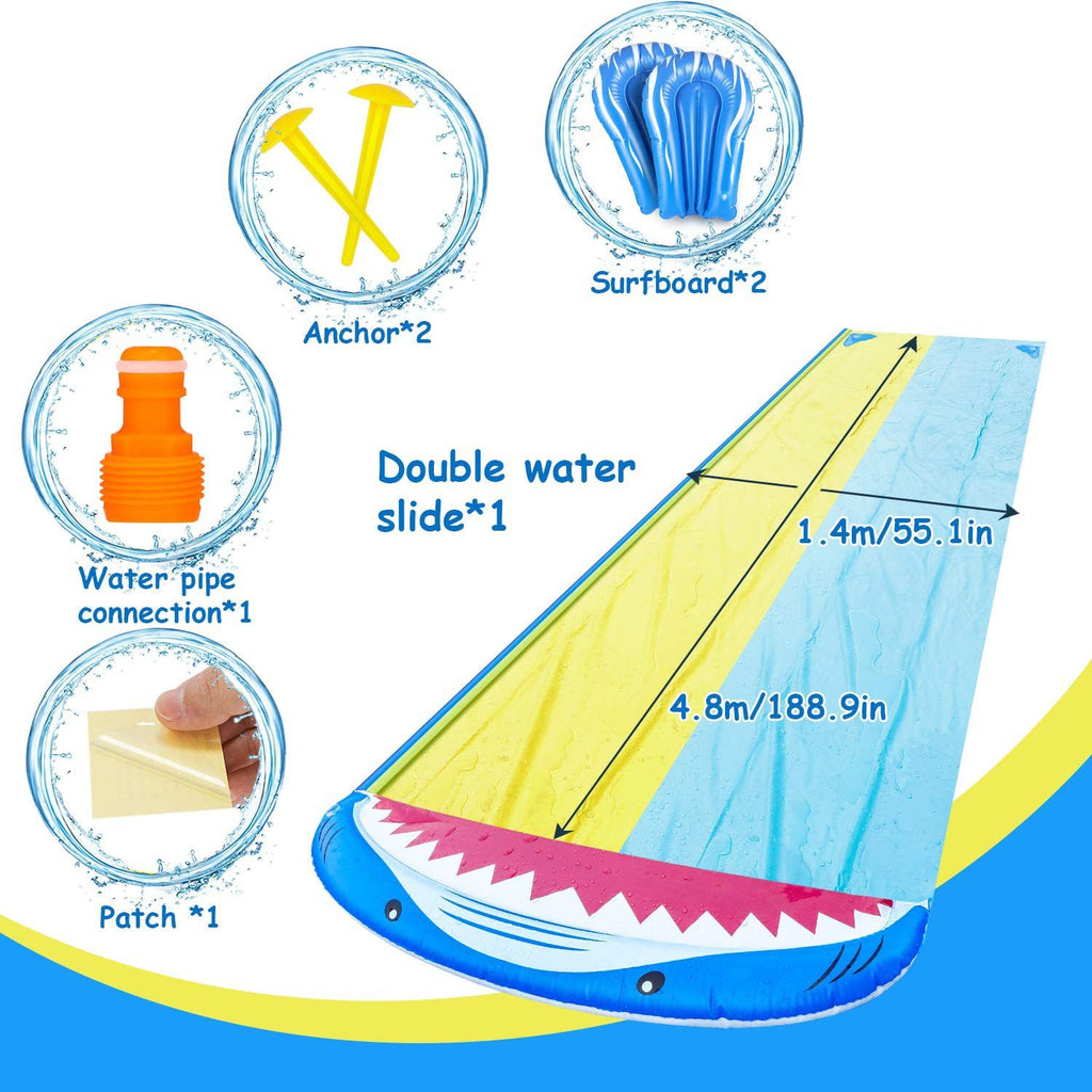 Spray Water Slide