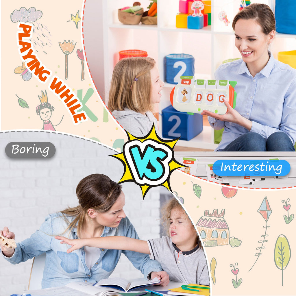 Talking Flash Cards And Finger Counting Math Board Interactive Learning Toys