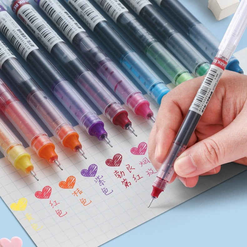 Large Capacity Colored Ballpoint Pens