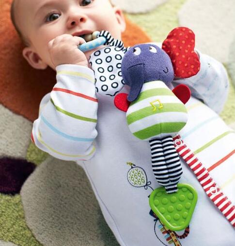 Musical Elephant Hanging Teether