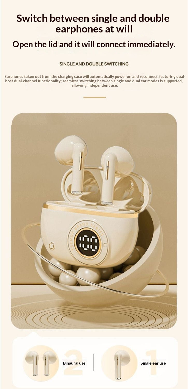 New Wireless Bluetooth Earbuds With Ultra-long Battery Life