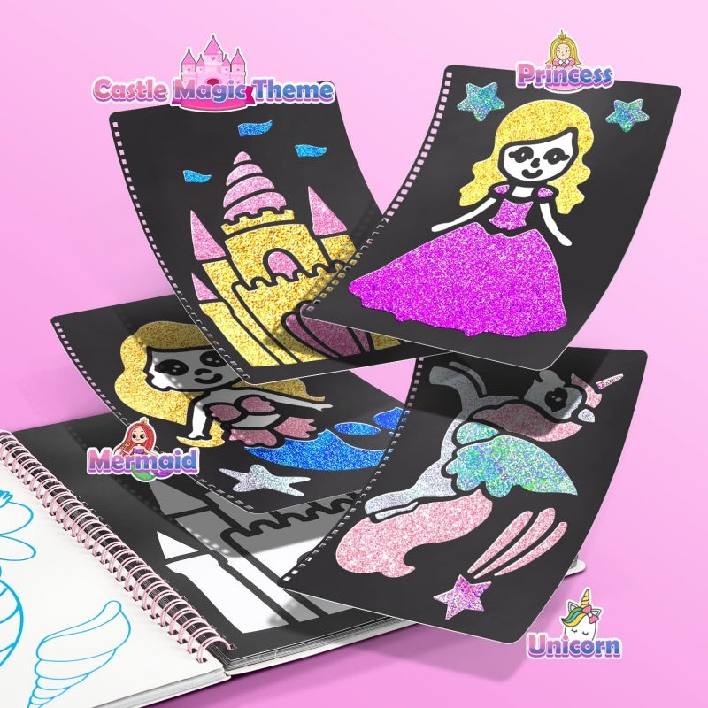 Kids Foil Art Craft DIY Creative Activity Set