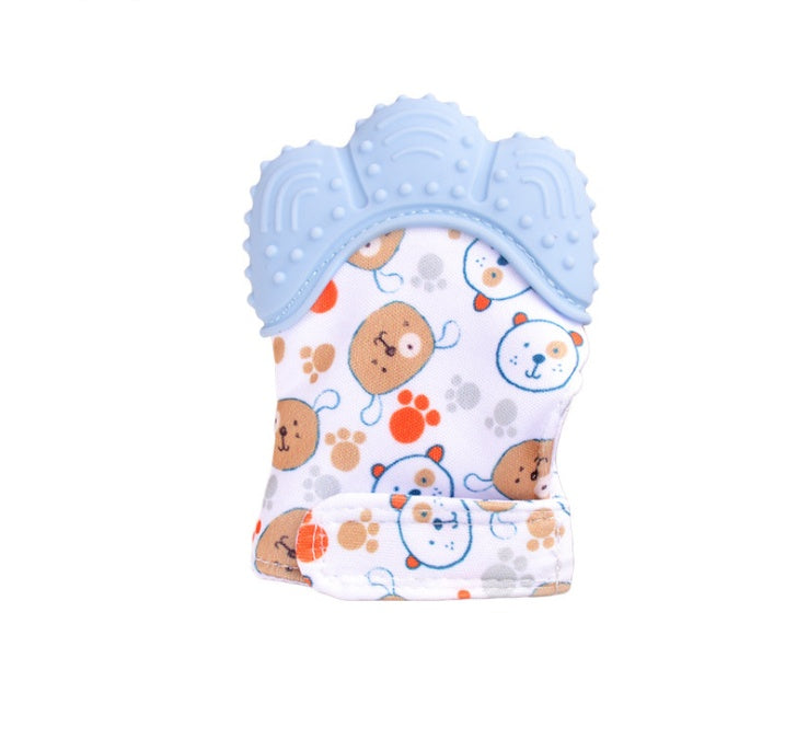 Baby teether silicone molar glove