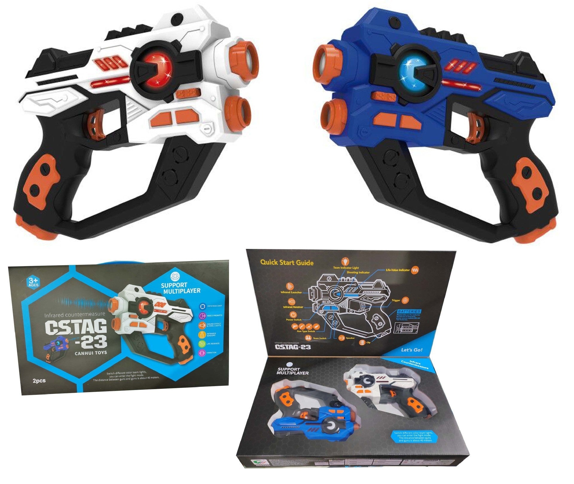 Multi-player Battle Infrared Laser Gun