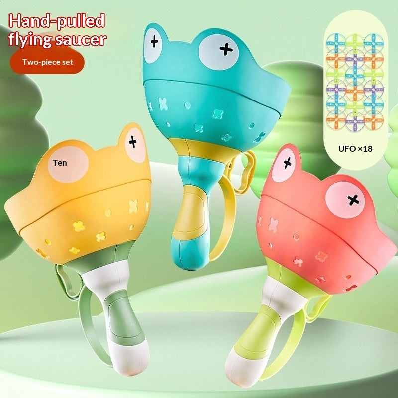 Frog-Powered Flying Disc Set
