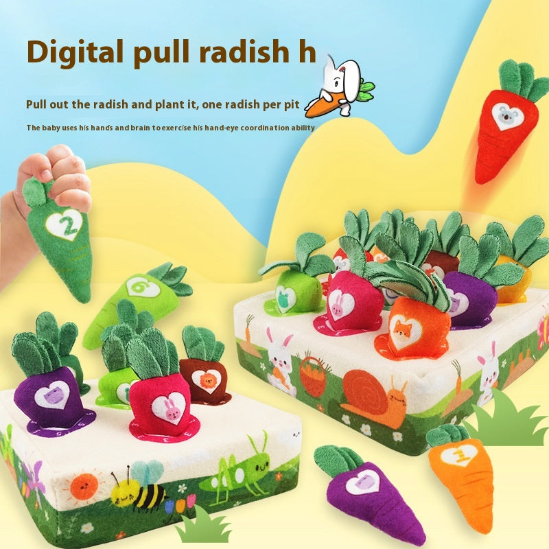 Baby Tear-proof Radish Extraction Toys