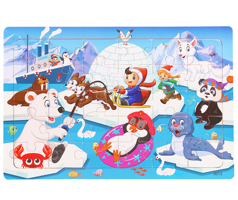 Children's Wooden Puzzle