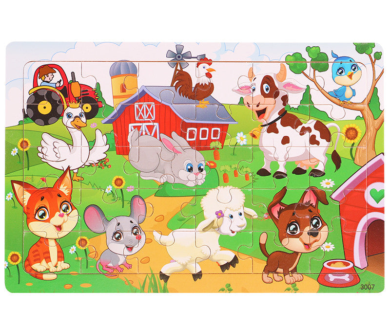 Children's Wooden Puzzle