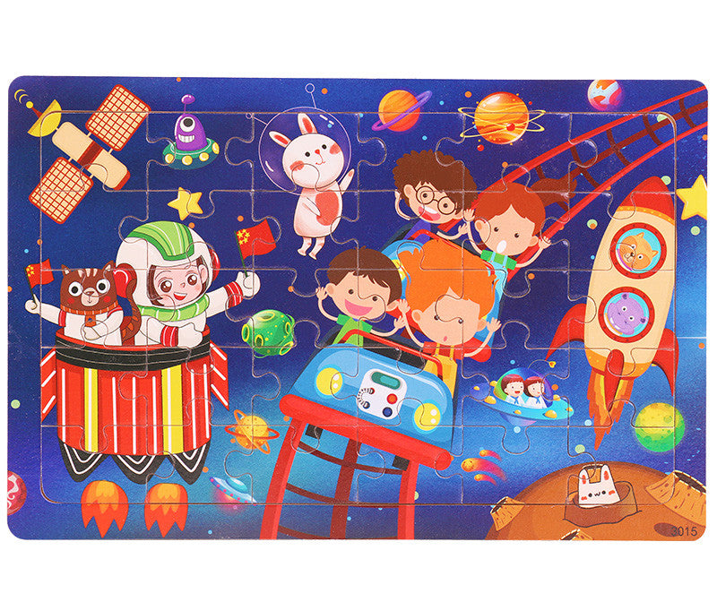 Children's Wooden Puzzle