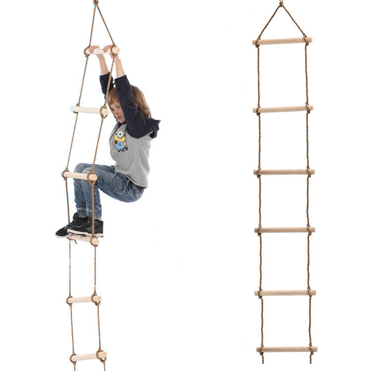 Wooden Climbing Ladder