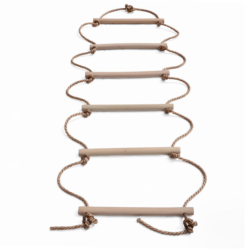 Wooden Climbing Ladder
