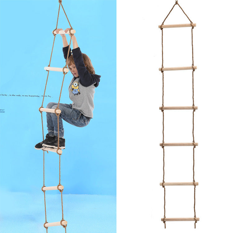 Wooden Climbing Ladder
