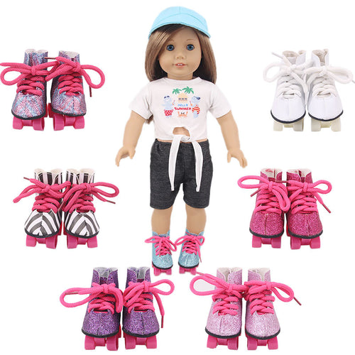 18 Inch American Girl Doll Roller Skates