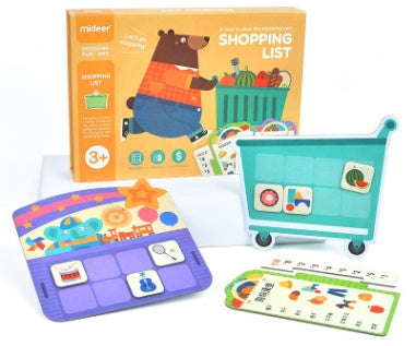 Children's Board Game "Shopping List"
