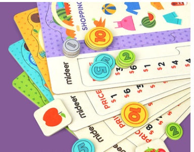 Children's Board Game "Shopping List"