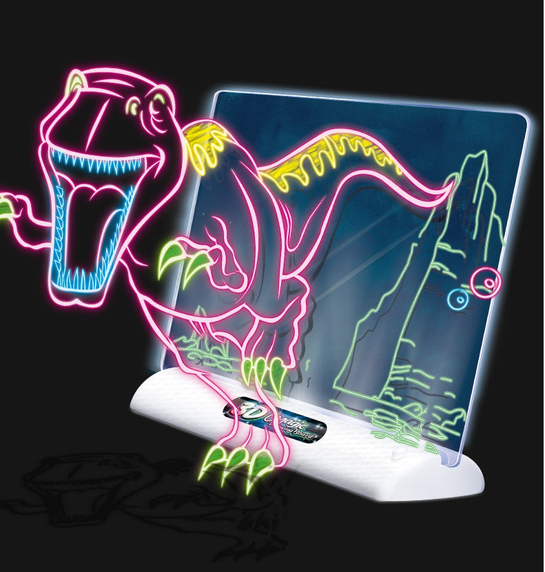 3D LED lighted Drawing Pad