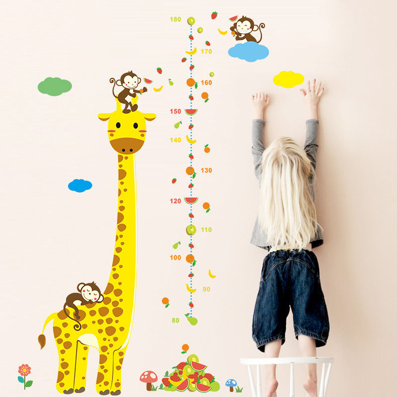 Cartoon Height Chart Decal