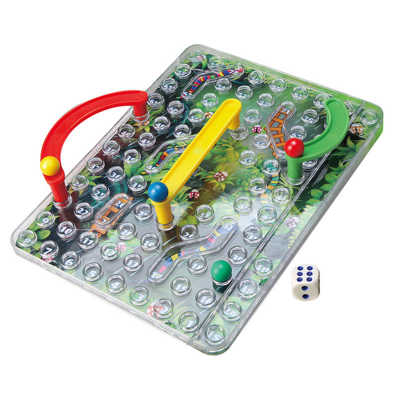 3D Snakes n' Ladders Board Game