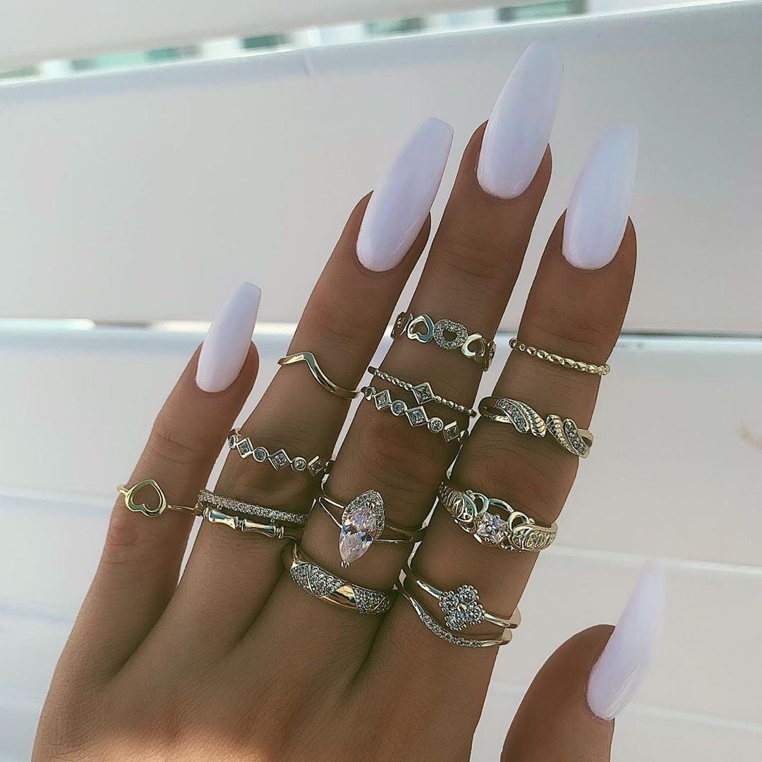 Explosive 12-piece Ring Set