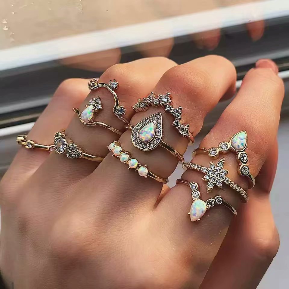 Explosive 12-piece Ring Set