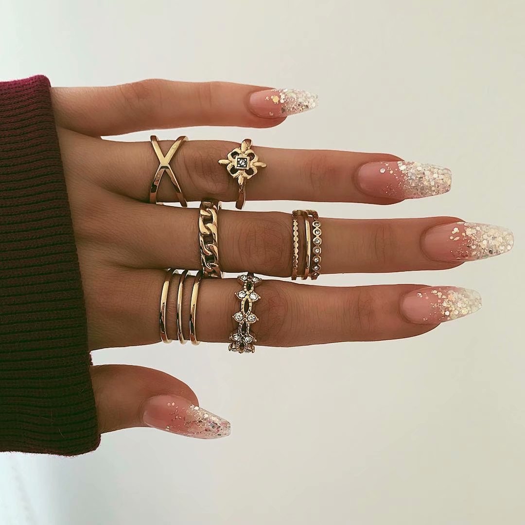 Explosive 12-piece Ring Set