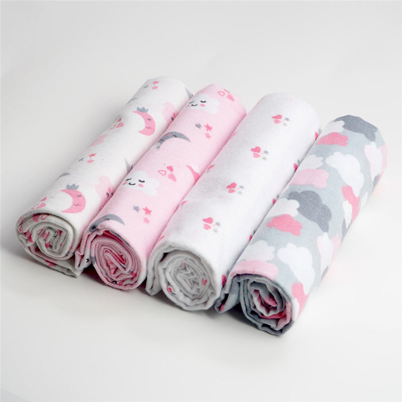 Baby cotton receiving blankets