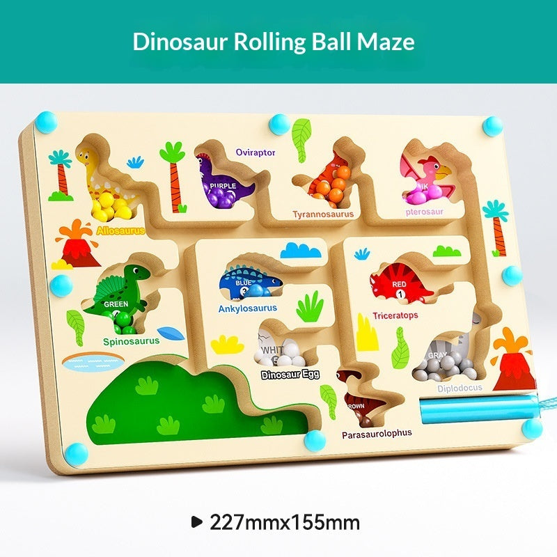 Wooden Magnetic Maze Toy