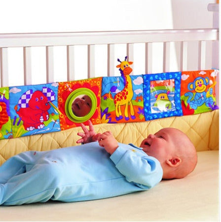 Baby Cloth Book Crib Bumper