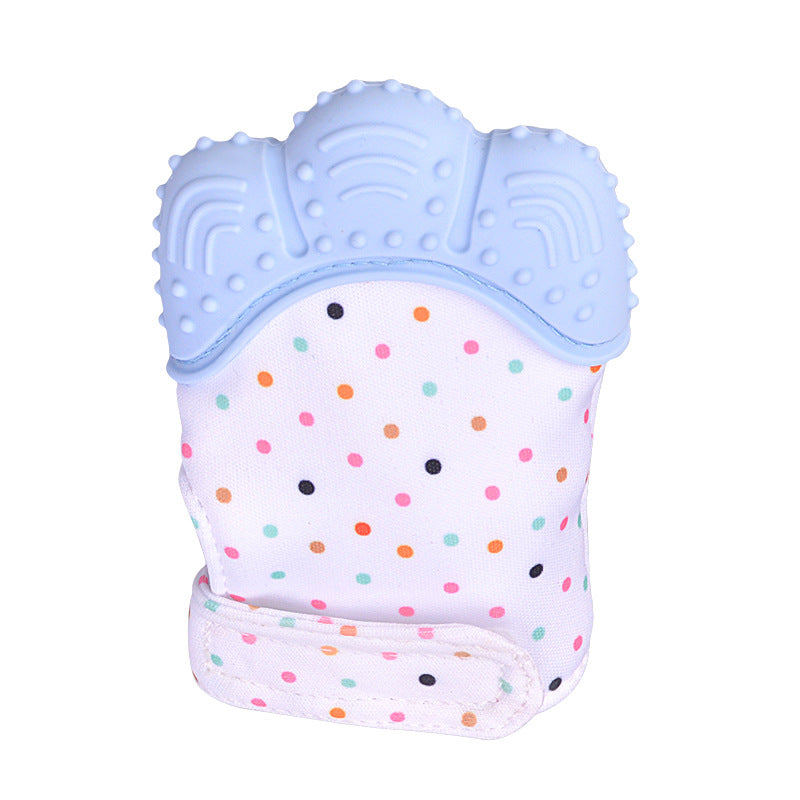 Baby teether silicone molar glove