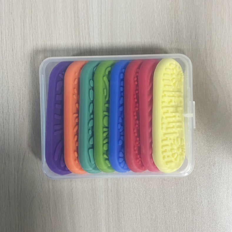 Sensory Stimulation Silicone Textured Stress-Relief Toy