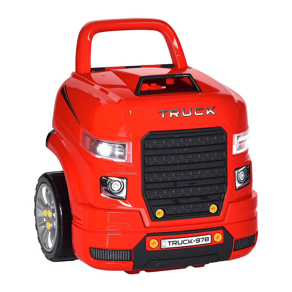 Kids Mechanic Truck Engine Service Toy Set