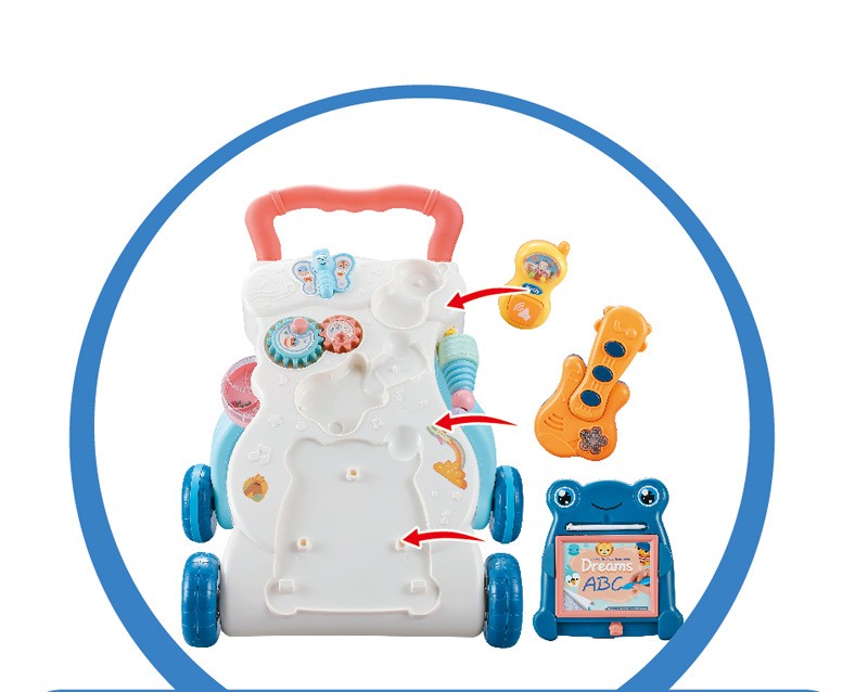 Multi-functional Musical Walker Trolley