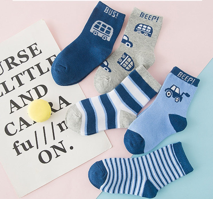 Cotton socks, car models