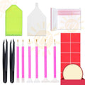 Diamond painting tool set