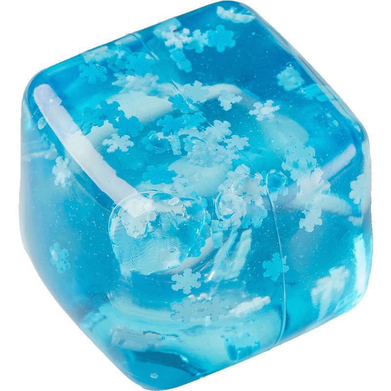 Snowflake Ice Cube Stress-relief Toy