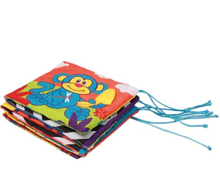 Baby Cloth Book Crib Bumper