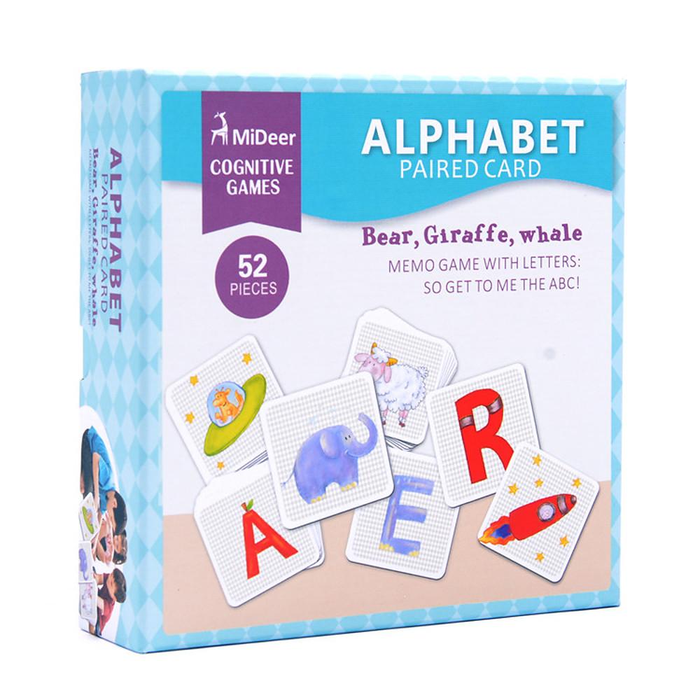 MiDeer Alphabet Paired Card Game