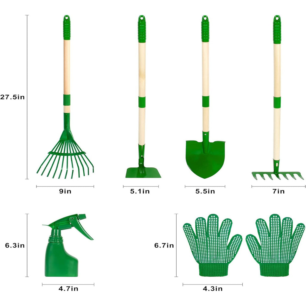 Little Kids 6-piece Gardening Tools